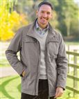 Snowdon Grey Lightweight Cotton Jacket