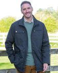 Snowdon Navy Lightweight Cotton Jacket