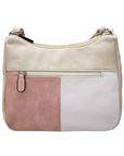 Luella Pink Zip Top Saddle Bag