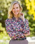 Antonella Floral TENCEL™ Long Sleeve Blouse