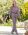 Antonella Floral TENCEL™ Long Sleeve Blouse
