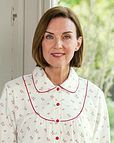 Kathleen Floral Pure Cotton Long Sleeve Nightdress