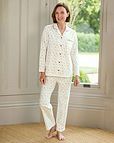 Kathleen Floral Pure Cotton Long Sleeve Pyjamas