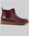 Lunar Georgie Slip On Boot - Burgundy