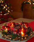 Festive Wreath Centrepiece