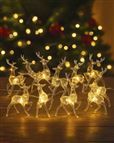 Festive Reindeer LED Lights Chain
