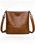 Ayla Leather Look Across The Body Handbag