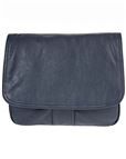 Nola Half Flap Soft Faux Leather Handbag