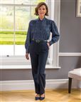 Suzanne Blouse and Sandown Trousers outfit
