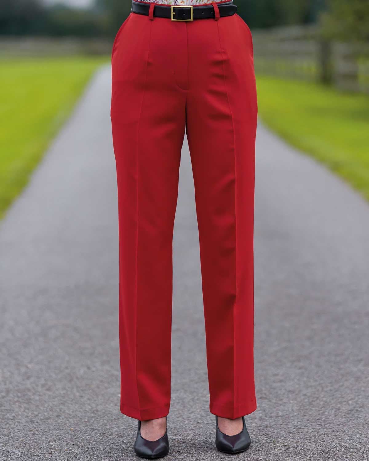 Women Red Trousers | Explore our New Arrivals | ZARA Ireland-as247.edu.vn