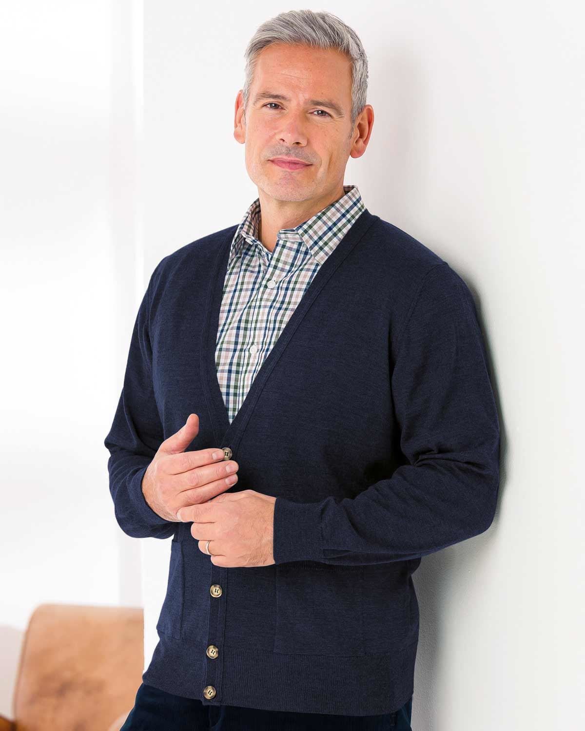 Merino Cardigan Available in 5 Colours