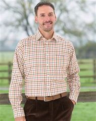 Greystoke Tattersall Check Pure Cotton Twill Shirt