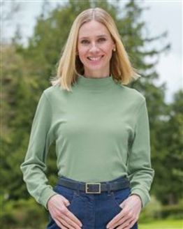 Cotton Turtle Neck Tops
