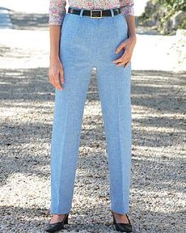 Sorrento Shetland Wool Blue Trousers