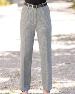 Oxford Checked Wool MixTrousers