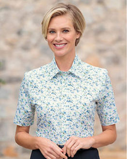 Alison Floral Pure Cotton Blouse