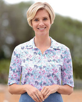 Faith Multi Coloured Pure Cotton Polo