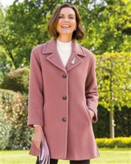 Buckland Coat Antique Rose