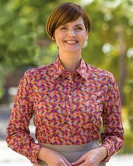 Juliana Tana Lawn® Long Sleeve Blouse