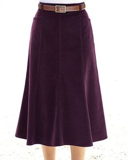 Needlecord Skirt