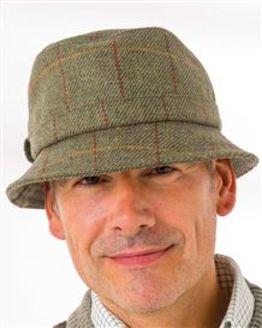 Men’s Teflon Coated Wool Tweed Hat