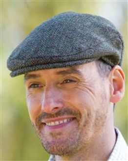 Harris Tweed  Flat Cap