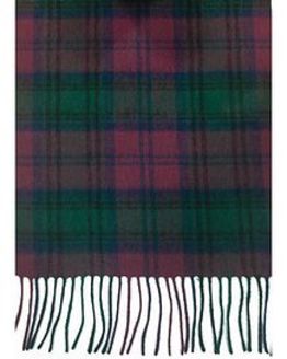 Checked Pure Lambswool Scarf