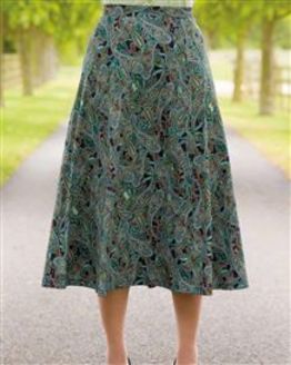 Ida Silky Cotton Skirt