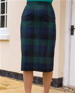 Iona Wool Rich Straight Skirt