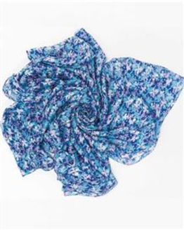 Hetty Ladies Floral Silk Scarf