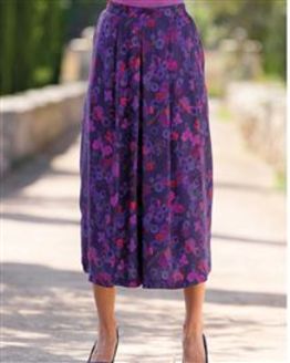 Antoinette Super Soft Floral Skirt