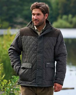 Arundel Green Fleece Lined Jacket