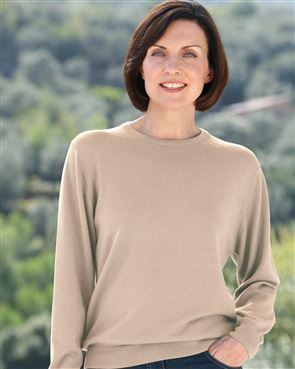 Merino Crew Neck Sweater  Ladies