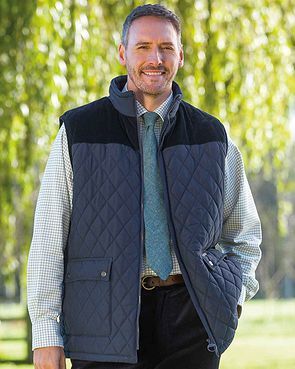 Arundel Body Warmer Quilted Gilet - Navy