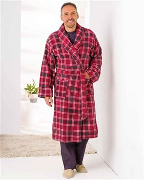 Men's Fleece Dressing Gown