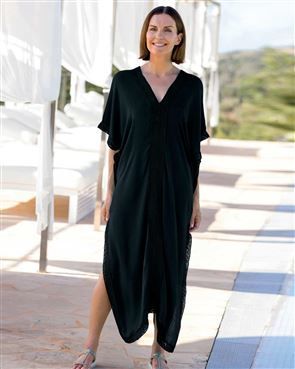 Cleo Black Kaftan