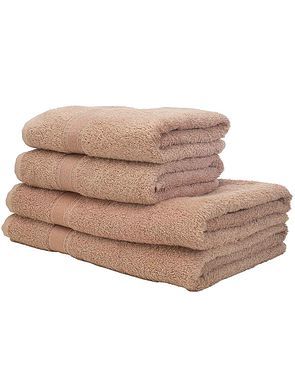 Pure Cotton Towels - Oatmeal