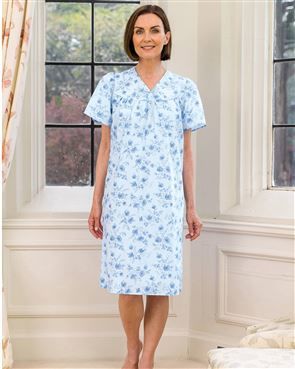Slenderella Rosemarie Open Back Nightdress