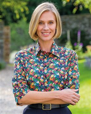 Hester Tana Lawn™ 3/4 Sleeve Blouse