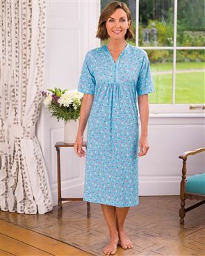 Isla Short Sleeve Pure Cotton Nightdress