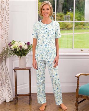 Slenderella Cotton Ladies Pyjamas Beryl