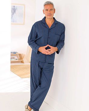Men's Checked Pyjamas