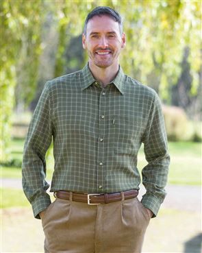 Castleton Mens Long Sleeve Casual Check Shirt