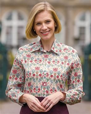 Morag Tana Lawn™ Long Sleeve Blouse