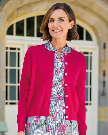 Merino Short Cardigan