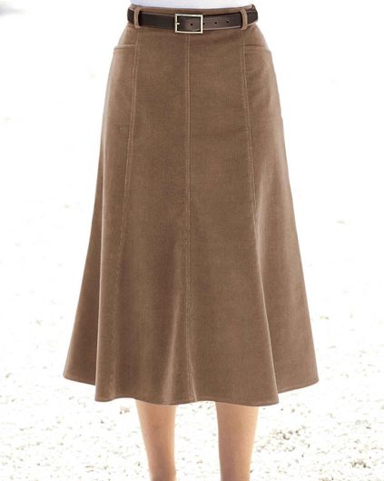 Needlecord Skirt