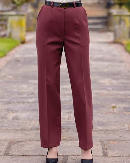 Claret Double Layer Trousers