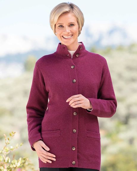 Georgina Pure Lambswool Jacket