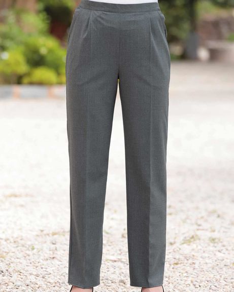 Sandown Pull On Trousers - Slate