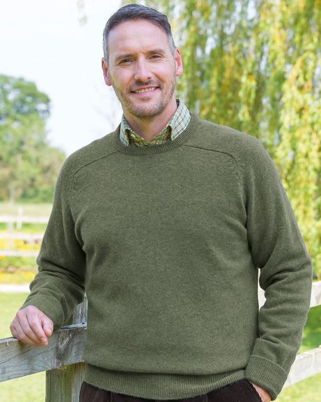 Lambswool Crew Neck Jumper